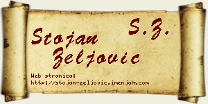 Stojan Zeljović vizit kartica